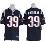 Jerseys Factory Cheap Nike Patriots #39 Danny Woodhead Navy Blue