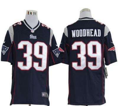 Jerseys Factory Cheap Nike Patriots #39 Danny Woodhead Navy Blue