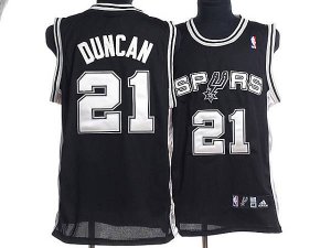 Jerseys Factory Cheap Spurs #21 Tim Duncan Stitched black NBA Je