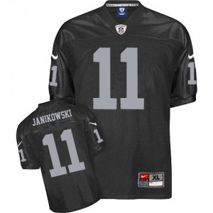 Jerseys Factory Cheap Nike Raiders #11 Sebastian Janikowski Blac