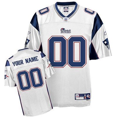 Jerseys Factory Cheap Patriots Personalized Authentic White NFL