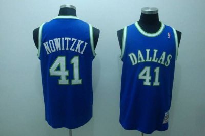 Jerseys Factory Cheap Mitchell and Ness Mavericks #41 Dirk Nowit