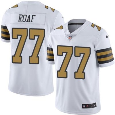 Jerseys Factory Cheap Nike Saints #77 Willie Roaf White Men's St