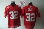 Jerseys Factory Cheap Badgers #32 Red Rose Bowl Game Embroidered