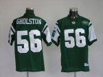 Jerseys Factory Cheap Jets #56 Vernon Gholston Stitched Green NF