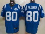Jerseys Factory Cheap Nike Colts #80 Coby Fleener Royal Blue Tea