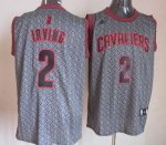 Jerseys Factory Cheap Cavaliers #2 Kyrie Irving Grey Static Fash