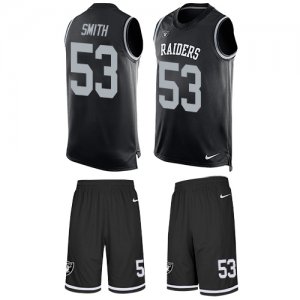 Jerseys Factory Cheap Nike Raiders #53 Malcolm Smith Black Team