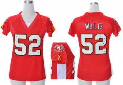 Jerseys Factory Cheap Nike 49ers #52 Patrick Willis Red Team Col