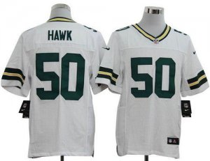 Jerseys Factory Cheap Nike Packers #50 A.J. Hawk White Men's Emb