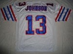 Jerseys Factory Cheap Bills #13 Steve Johnson White Stitched NFL