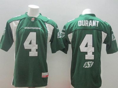 Jerseys Factory Cheap Roughriders #4 Darian Durant Green Stitche