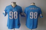 Jerseys Factory Cheap Lions #98 Nick Fairley Blue Women's Team C