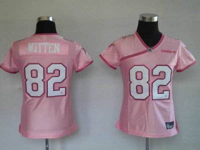 Jerseys Factory Cheap Cowboys #82 Jason Witten Pink Lady Embroid
