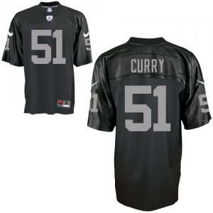 Jerseys Factory Cheap Nike Raiders #51 Aaron Curry Black Stitche