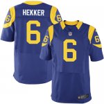 Jerseys Factory Cheap Nike Rams #6 Johnny Hekker Royal Blue Alte