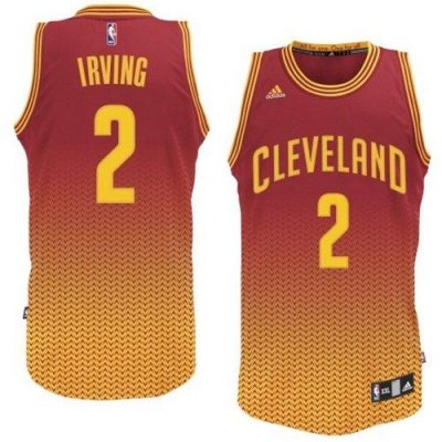 Jerseys Factory Cheap Cavaliers #2 Kyrie Irving Red Resonate Fas