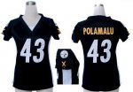 Jerseys Factory Cheap Nike Steelers #43 Troy Polamalu Black Team
