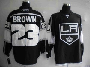 Jerseys Factory Cheap Kings #23 Dustin Brown Black Home Embroide
