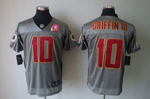 Jerseys Factory Cheap Nike Redskins #10 Robert Griffin III Grey