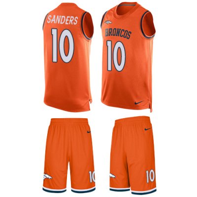 Jerseys Factory Cheap Nike Broncos #10 Emmanuel Sanders Orange T