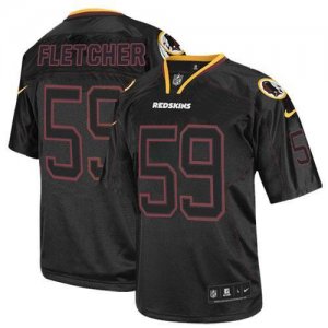 Jerseys Factory Cheap Nike Redskins #59 London Fletcher Lights O
