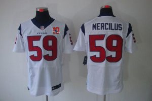 Jerseys Factory Cheap Nike Texans #59 Whitney Mercilus White Wit