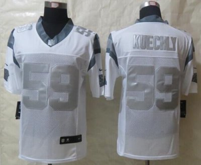Jerseys Factory Cheap Nike Panthers #59 Luke Kuechly White Men's