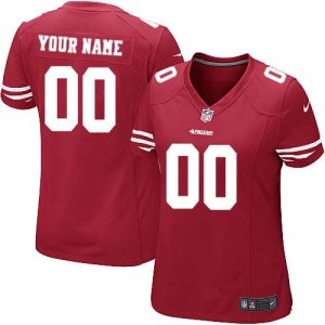 Jerseys Factory Cheap Nike San Francisco 49ers Customized Red Em