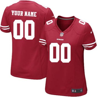 Jerseys Factory Cheap Nike San Francisco 49ers Customized Red Em