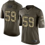 Jerseys Factory Cheap Nike Steelers #59 Jack Ham Green Men's Sti