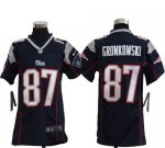 Jerseys Factory Cheap Nike Patriots #87 Rob Gronkowski Navy Blue