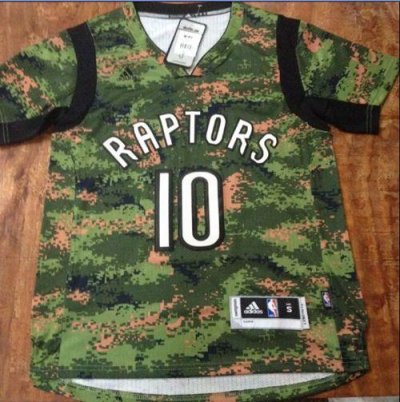 Jerseys Factory Cheap Raptors #10 DeMar DeRozan Camo Pride Stitc