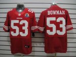 Jerseys Factory Cheap Nike 49ers #53 NaVorro Bowman Red Team Col