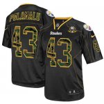 Jerseys Factory Cheap Nike Steelers #43 Troy Polamalu Black With