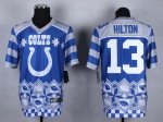 Jerseys Factory Cheap Nike Colts #13 T.Y. Hilton Royal Blue Men'