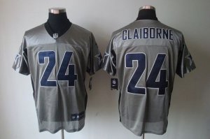 Jerseys Factory Cheap Nike Cowboys #24 Morris Claiborne Grey Sha