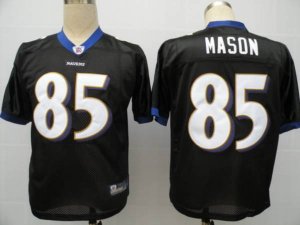 Jerseys Factory Cheap Ravens #85 Derrick Mason Black Stitched NF