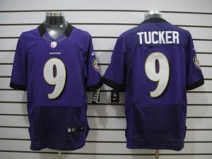 Jerseys Factory Cheap Nike Ravens #9 Justin Tucker Purple Team C