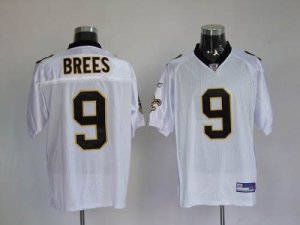 Jerseys Factory Cheap Saints #9 Drew Brees White Stitched NFL Je