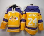 Jerseys Factory Cheap Los Angeles Lakers #24 Kobe Bryant Gold Sa