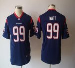 Jerseys Factory Cheap Nike Texans #99 J.J. Watt Navy Blue Team C