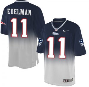 Jerseys Factory Cheap Nike Patriots #11 Julian Edelman Navy Blue