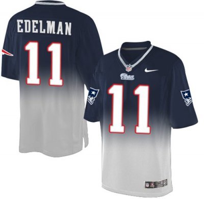 Jerseys Factory Cheap Nike Patriots #11 Julian Edelman Navy Blue