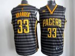 Jerseys Factory Cheap Pacers #33 Danny Granger Black/Grey Groove