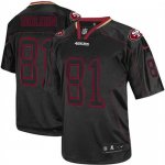 Jerseys Factory Cheap Nike 49ers #81 Anquan Boldin Lights Out Bl