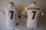 Jerseys Factory Cheap Nike Steelers #7 Ben Roethlisberger White