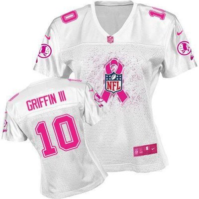 Jerseys Factory Cheap Nike Redskins #10 Robert Griffin III White