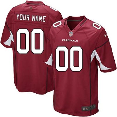 Jerseys Factory Cheap Nike Arizona Cardinals Customized Red Embr