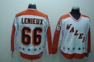 Jerseys Factory Cheap Penguins #66 Mario Lemieux Embroidered Whi